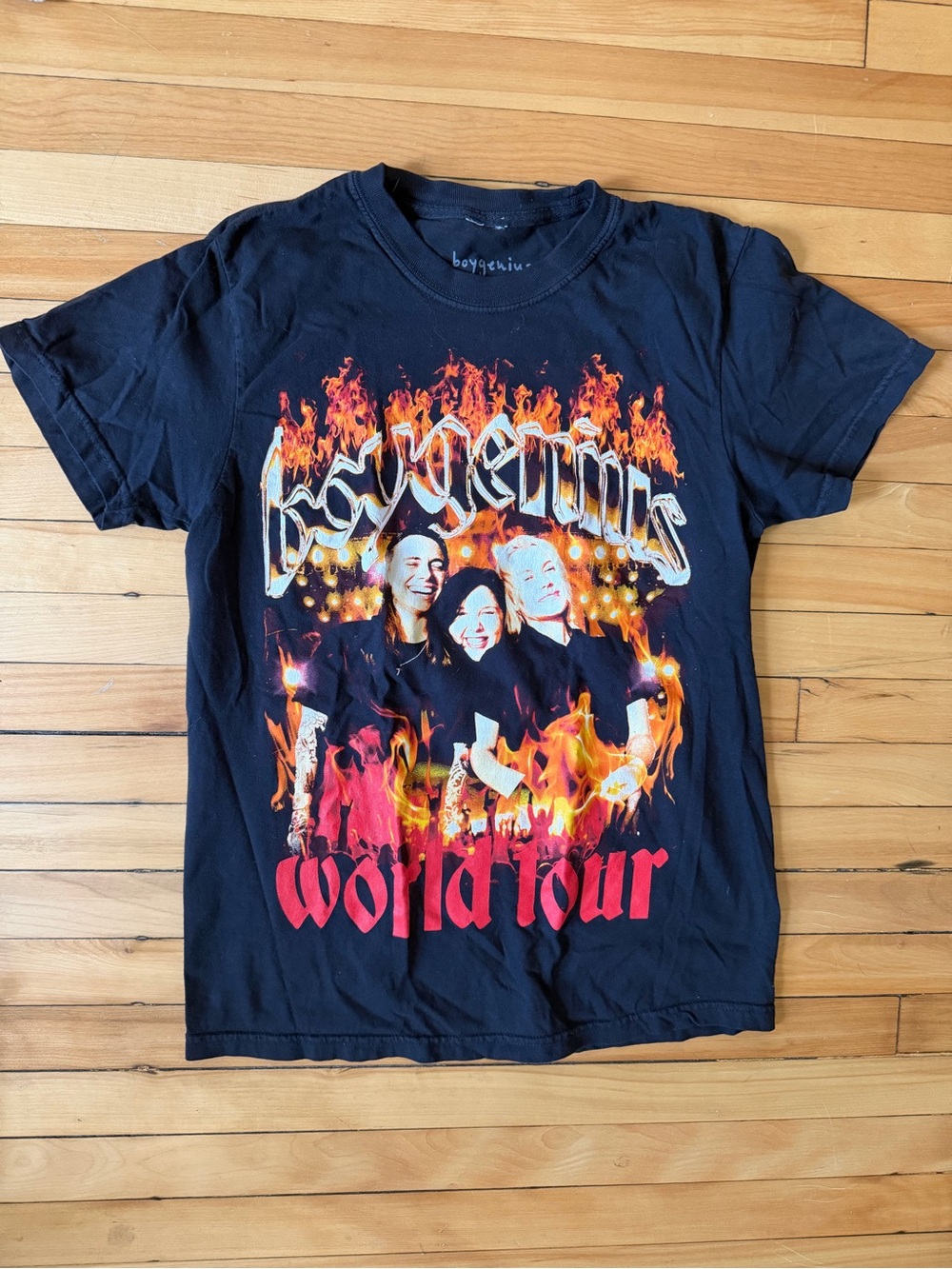boygenius tour tshirt